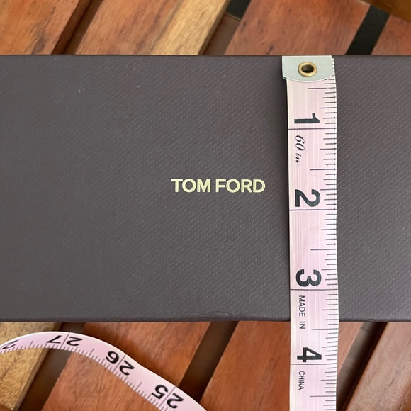 Tom Ford Gift Box Empty Sunglasses Watch Decor Storage Container Dark Brown - Picture 8 of 10